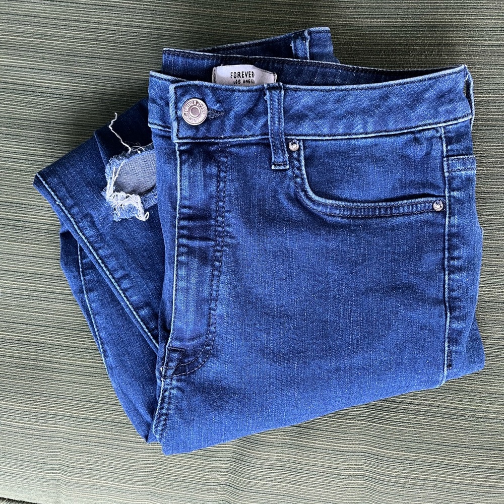 Distressed Jeans